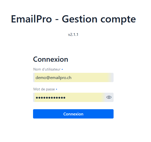 Connexion