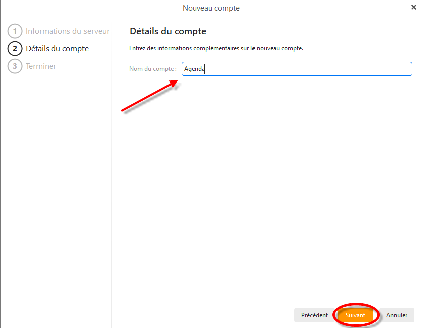 Nommer compte