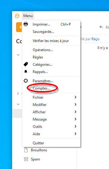 Éditer paramètres